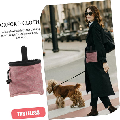 VERDANVERSE Treat Container for Puppy Training Treats Dog Walking Fanny Pack Easy Access to