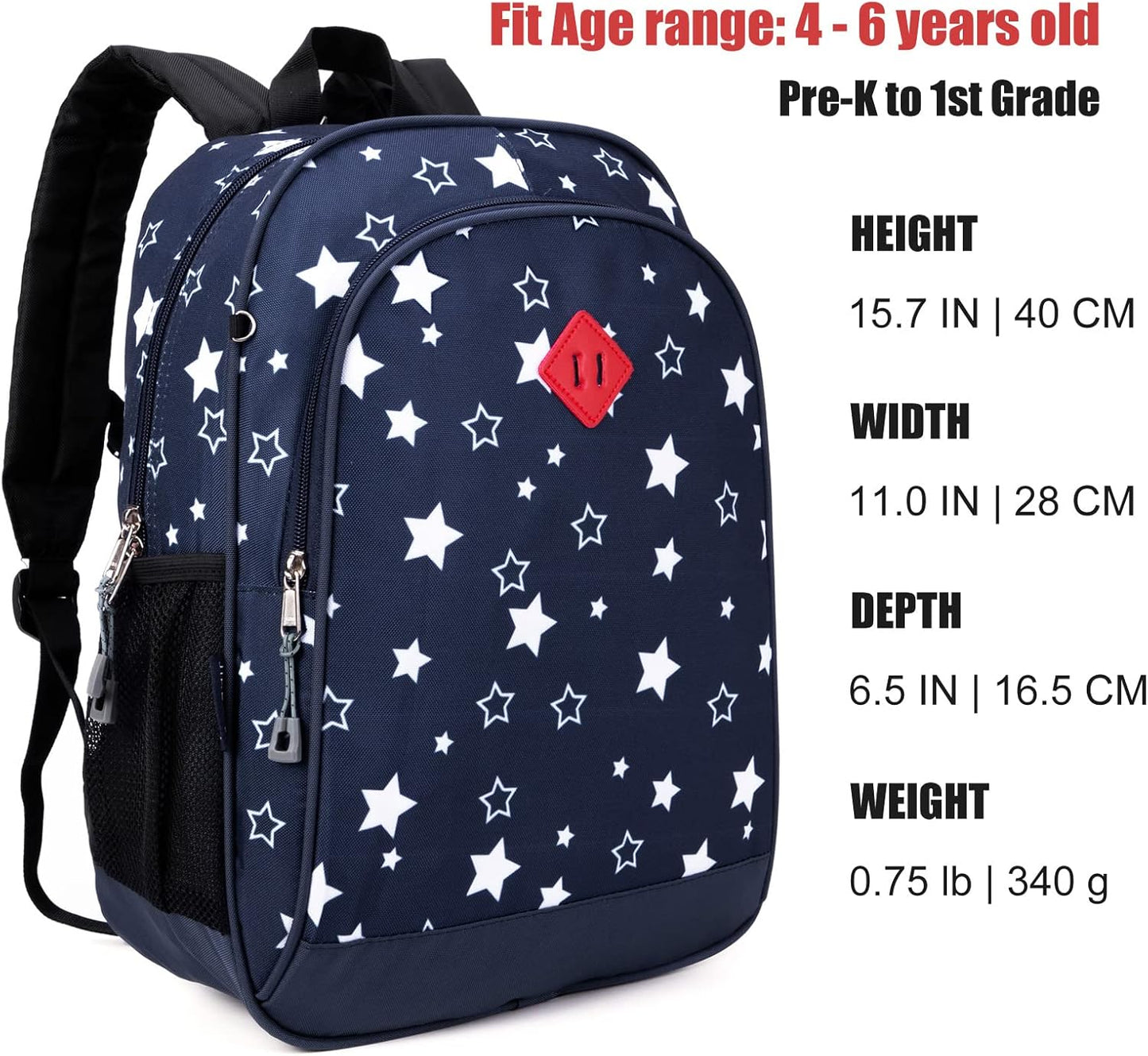 JinBeryl Kids Backpack for Toddler School Bag Small Size and Lightweight