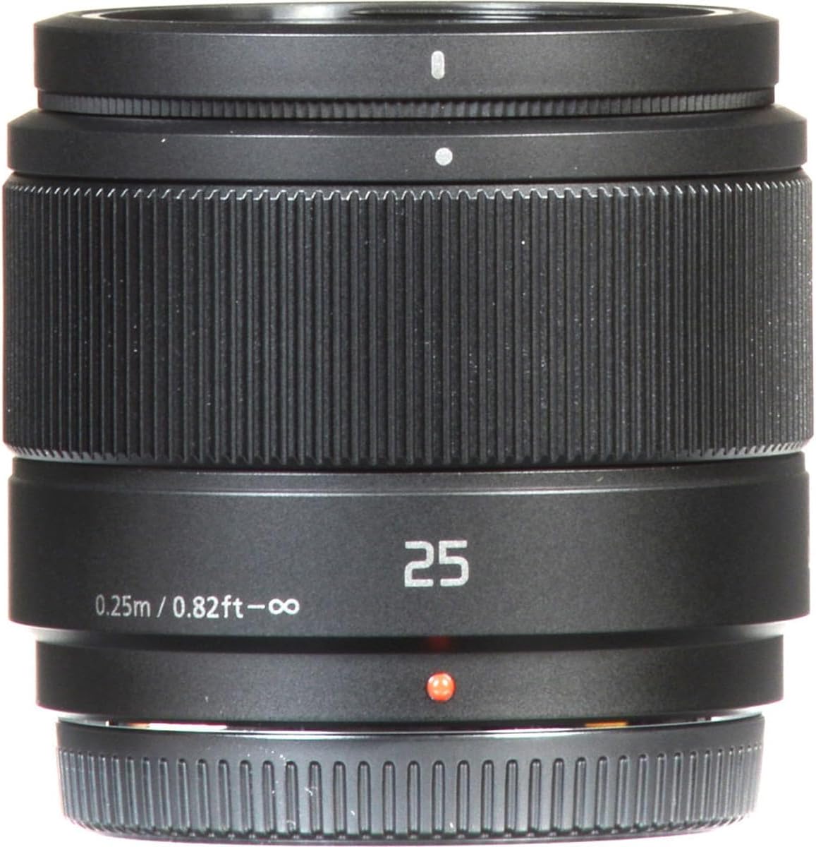 Panasonic HH025 LUMIX G Lens, 25mm, F1.7 ASPH, Mirrorless Micro Four Thirds, Black