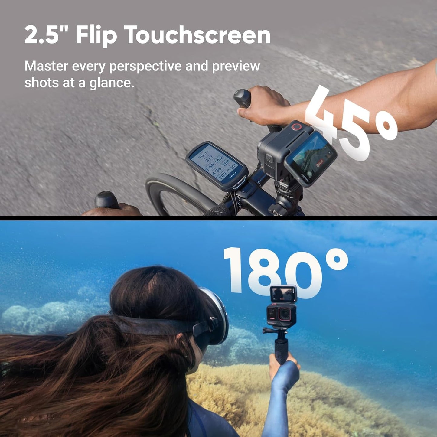 Insta360 Ace Pro 2 Standard Bundle - 8K Waterproof Action Camera Co-Engineered with Leica, 1/1.3" Sensor, Dual AI Chip, Leading Low Light, Superior Audio, Flip Screen & AI Editing for Vlogs