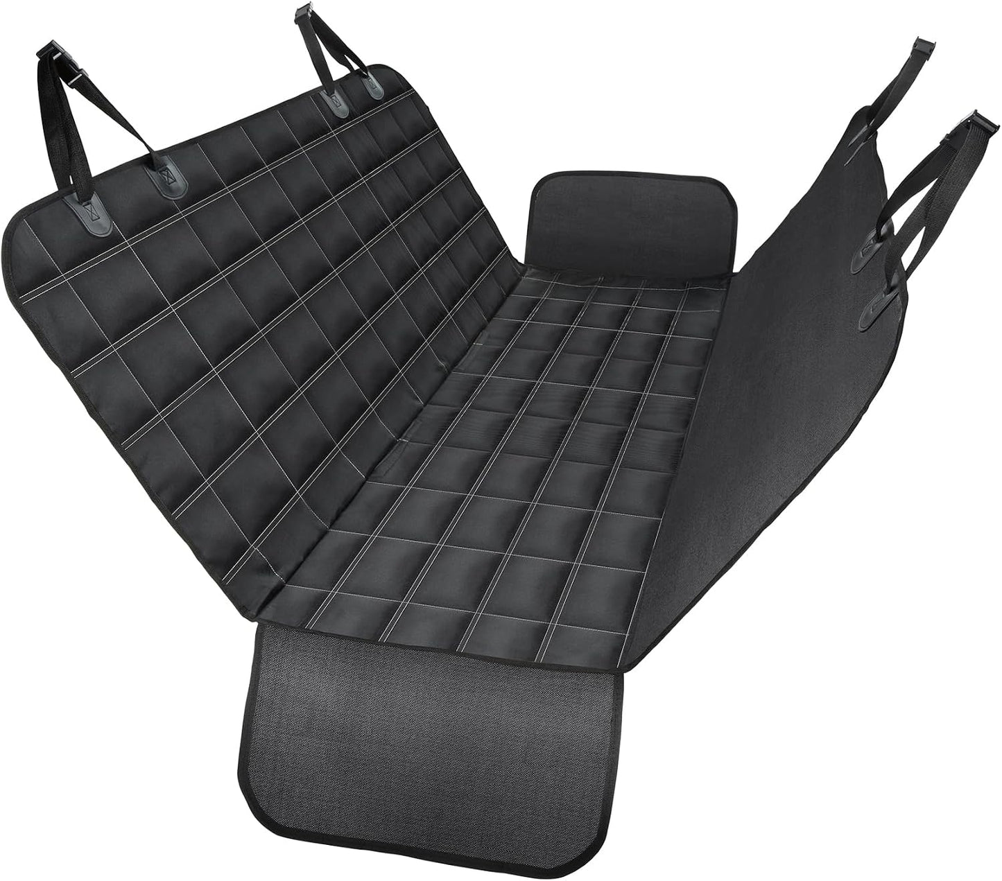 Dog Car Seat Cover, Multifunctional Dog Hammock for Back Seat,Waterproof Car Seat Protector, Scratch Proof Dog Seat Cover for Back Seat, Nonslip Seat Covers for SUV,Trucks, Cars