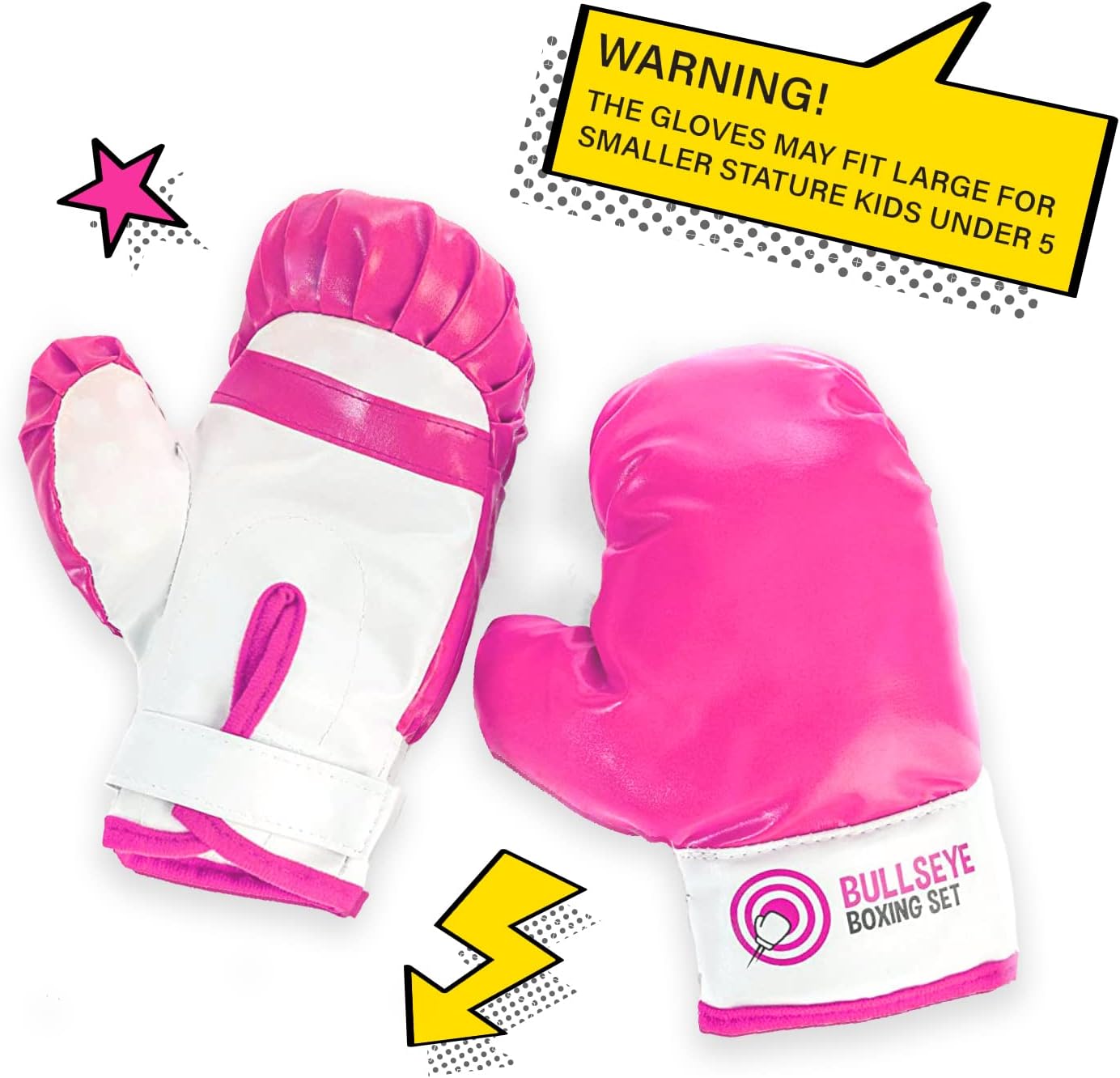 Whoobli Punching Bag for Kids Incl Boxing Gloves | 3-10 Years Old Adjustable Kids Punching Bag with Stand | Boxing Bag Set Toy for Boys & Girls New 2024