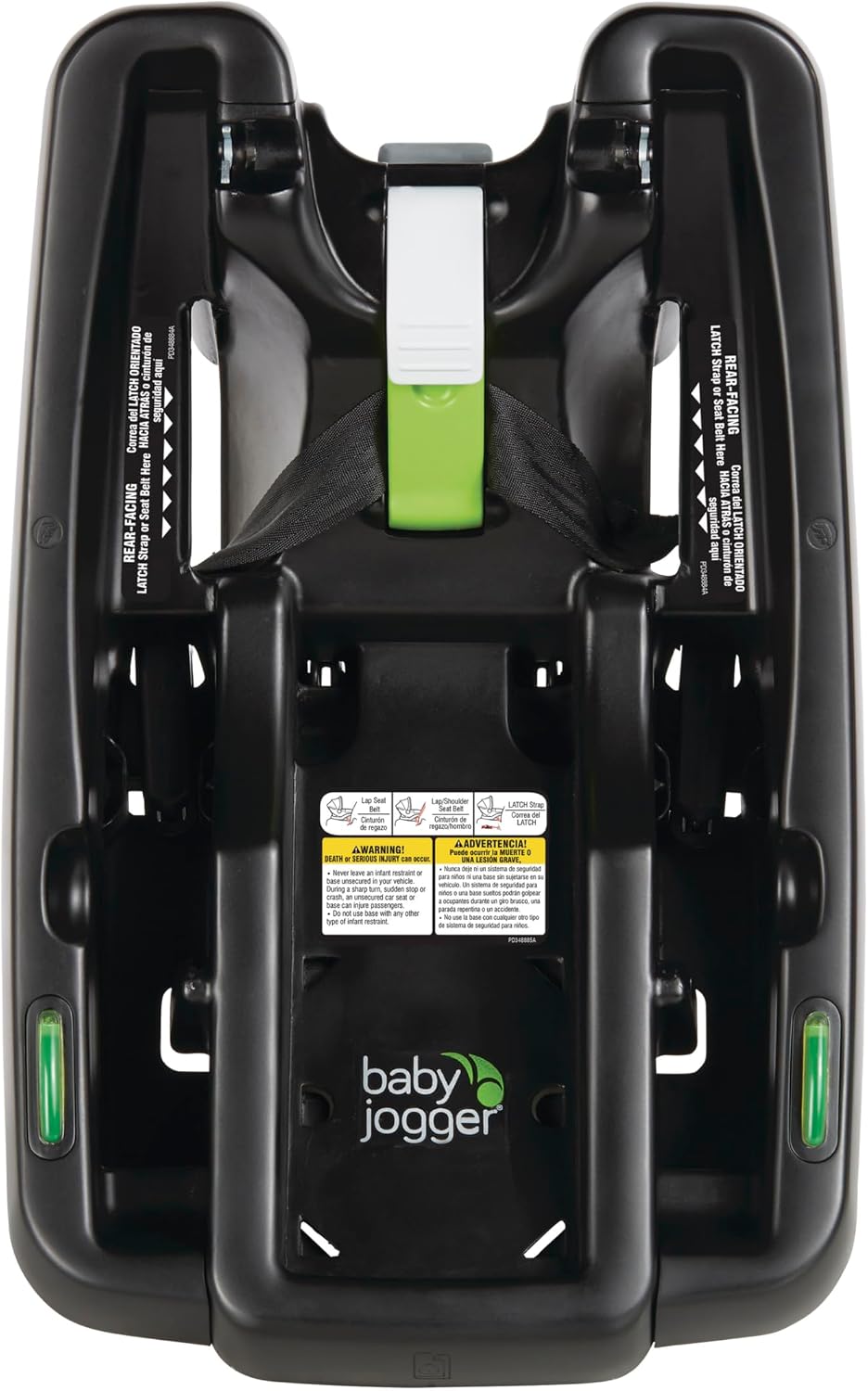 Baby Jogger Infant Car Seat Base | Rear-Facing Travel Base with Push-Button Installation