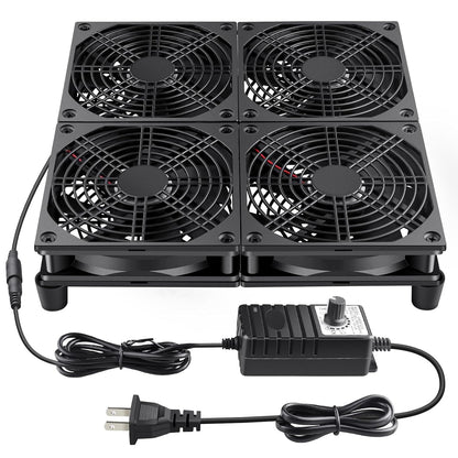 Wathai 140mm x 25mm USB Cooliing Fan 5V with Speed Control for Computer Case Receiver DVR Playstation Xbox PS4 Router Cabinet Cooling