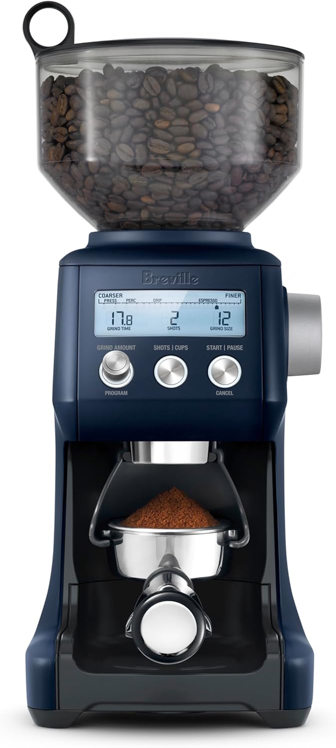 Breville BCG820BSS Smart Grinder Pro Coffee Bean Grinder, Brushed Stainless Steel