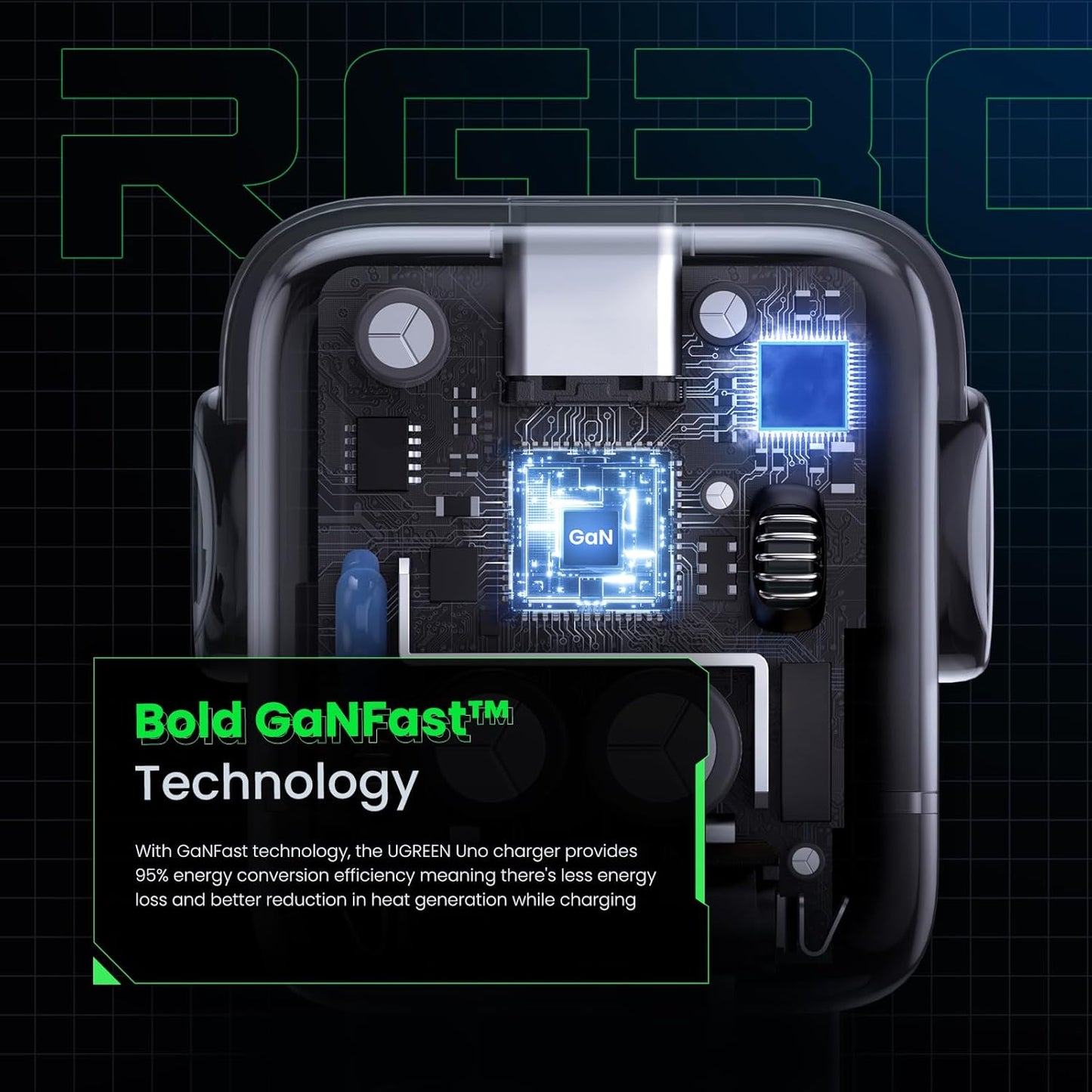 UGREEN Uno 30W USB C Charger, Nexode Robot GaN Fast Charger Block, Compact Wall Charger Power Adapter for iPhone 15 Pro Max/14, Galaxy S24/S23/S22, Pixel 7 Pro/8 Pro, MacBook Air, iPad Pro, Purple