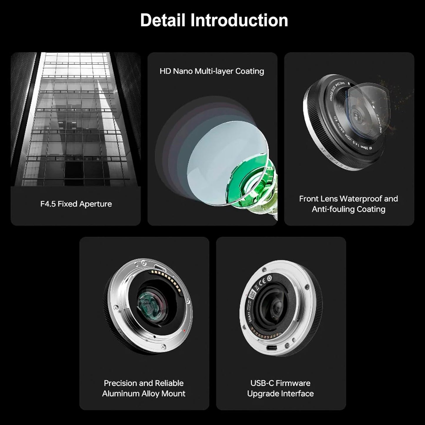VILTROX 25mm f1.7 E, APS-C Lens for Sony E, Large Aperture STM Auto Focus Lens for Sony E-Mount A7C A7RII A7SII A7II A7RIII A7IV A7RIV A9 A1 ZVE1 A93 A6700 A6600 A6500 A6400 FX3 ZV-E10 FX30 ZV-E10II
