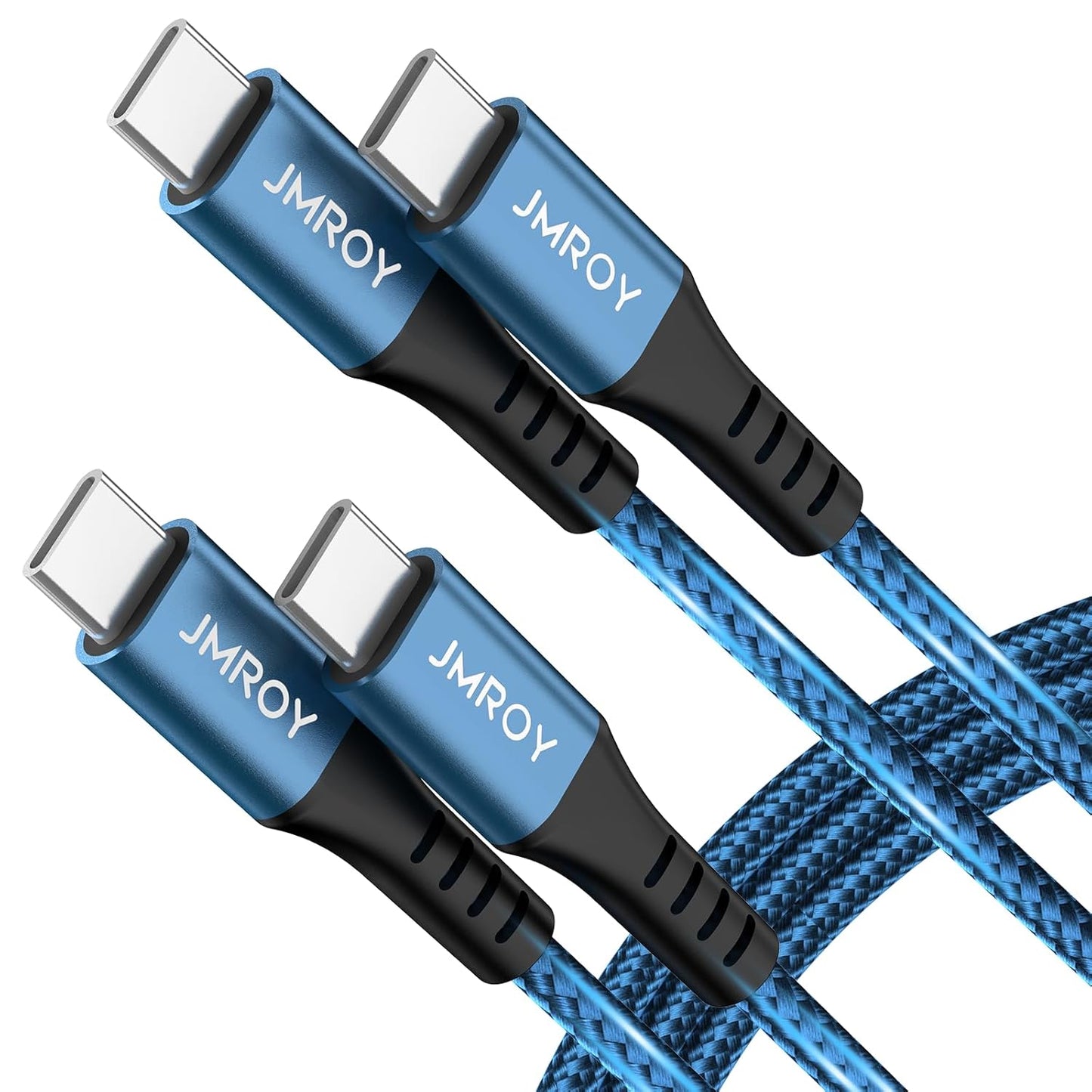 USB C to USB C Charger Cable 240W [2Pack 6FT] Type C Cable Fast Charge for MacBook, iPhone 15/Pro/Plus/Max, MacBook Pro/Air, Samsung Galaxy S23, Google Pixel