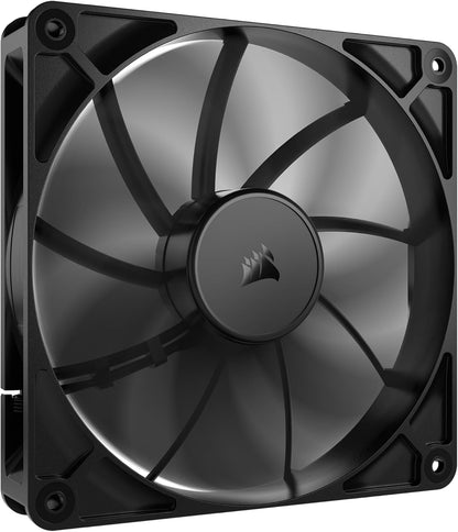 CORSAIR RS120 ARGB 120mm PWM Fan – Daisy-Chain Connection – Low-Noise – Magnetic Dome Bearing – Single Pack – White