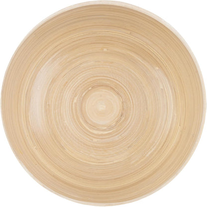 Restaurantware-Bambuddha 15 Ounce Small Salad Bowl, 1 Heavy-Duty Round Salad Bowl - Sustainable, Reusable, Black Bamboo Serving Dish, for Serving Salads, Fruits, and Appetizers