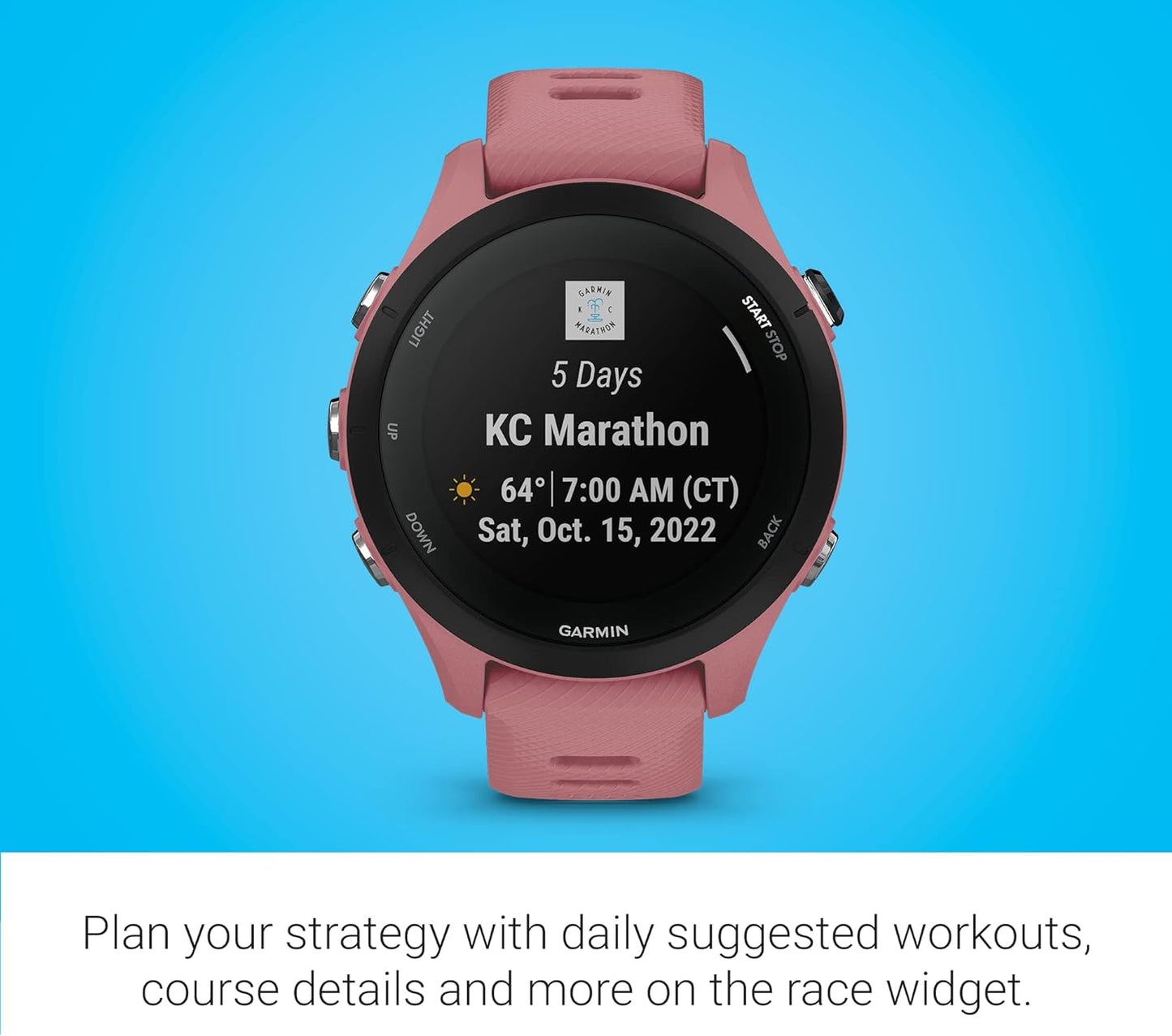 Garmin Forerunner® 255 Music, GPS Running Smartwatch with Music, Advanced Insights, Long-Lasting Battery, Black, 46 MM