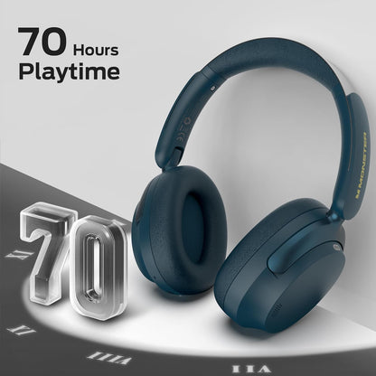Monster Persona 3rd ANC Active Noise Canceling Headphones, Over-Ear Wireless Bluetooth 5.4 Headphones with 6 Mics, 70H Playtime and 3 EQ Modes, Foldable Comfort Headphone for Travel/Work