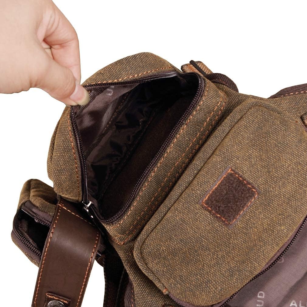 Motorcycle Drop Leg Bag Nylon Waist Pack for Men Women Travel Hiking Tactical Cycling Bike Ride Riding Crossbody Shoulder Fanny Pouch