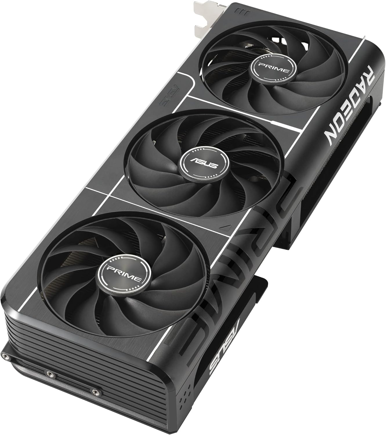 ASUS Prime Radeon™ RX 9060 XT 16GB GDDR6 OC Edition Graphics Card (PCIe 5.0, HDMI/DP 2.1, 2.5-Slot Design, axial-tech Fans, Dual Ball Fan Bearings, Dual BIOS, ASUS GPU Guard)
