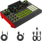 Tenlamp G9 Podcast Audio Mixer, Compatible with 3.5mm Microphones, Live Sound Card for PC/Phone Streaming Content Creators, with Noise Reduction and One-Touch Mute