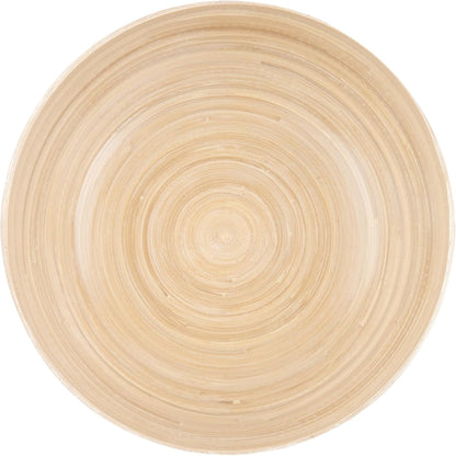 Restaurantware-Bambuddha 15 Ounce Small Salad Bowl, 1 Heavy-Duty Round Salad Bowl - Sustainable, Reusable, Black Bamboo Serving Dish, for Serving Salads, Fruits, and Appetizers