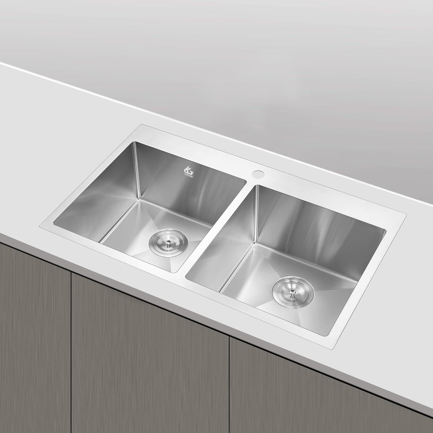 Yutong Kitchen Stainless Steel Sink Bottom Grid with Small Rounded Corner (27.5" x 15.5")