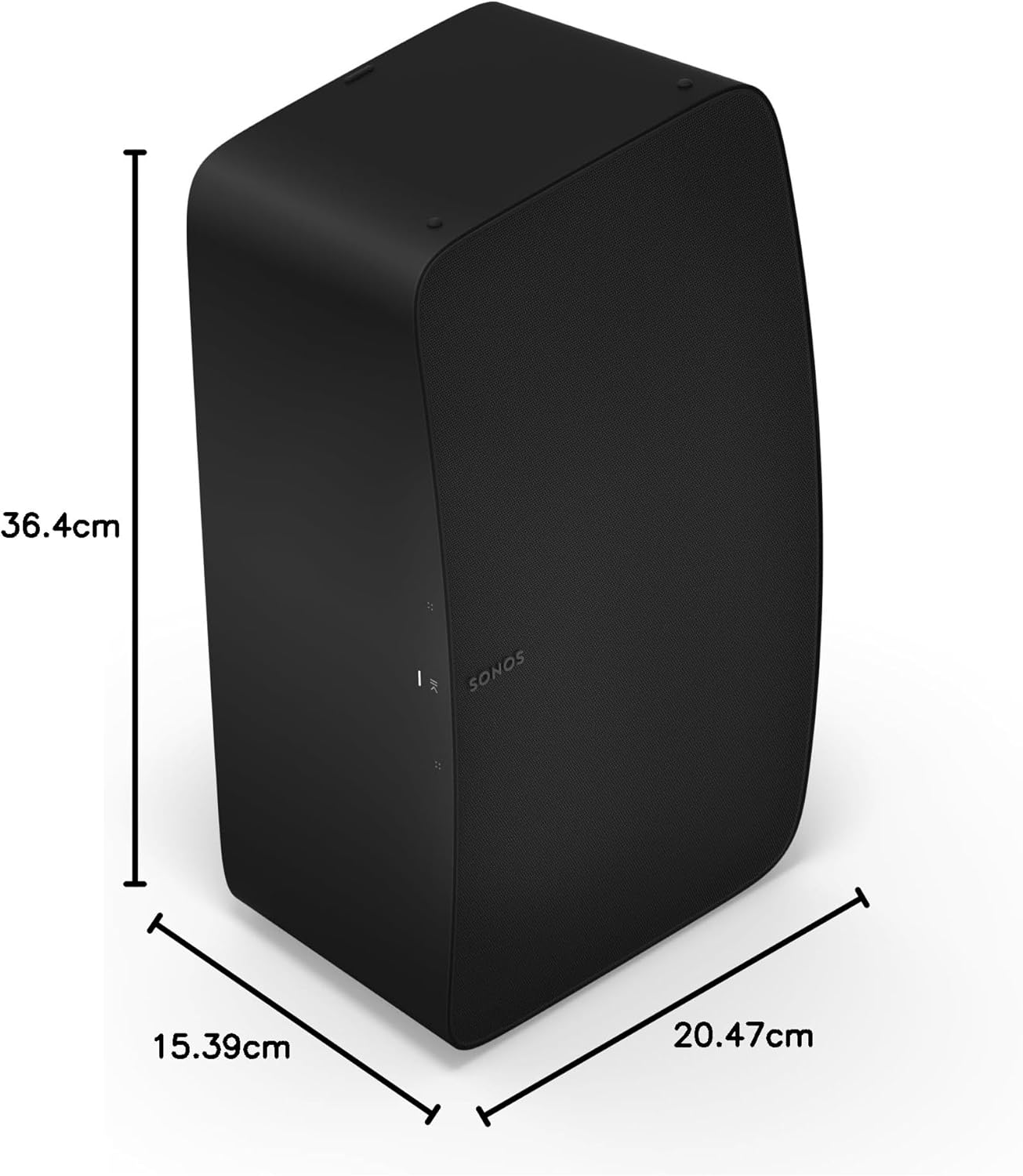 Sonos Five - The high-Fidelity Speaker for Superior Sound - Black