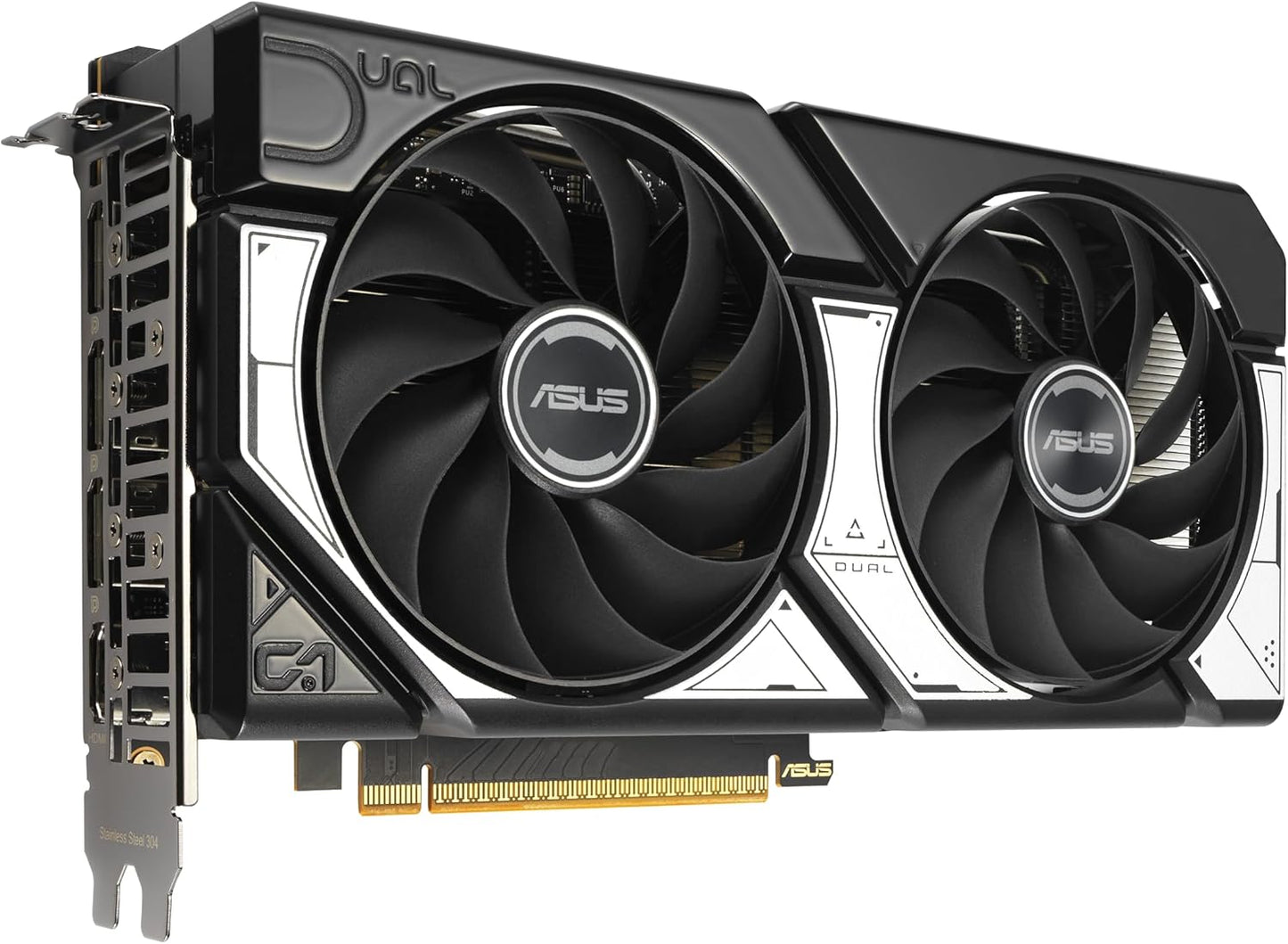 ASUS Dual GeForce RTX 4060 EVO White OC Edition 8GB GDDR6 (PCIe 4.0, 8GB GDDR6, DLSS 3, HDMI 2.1a, DisplayPort 1.4a, Axial-tech Fan Design, 0dB Technology, Dual BIOS, Auto-Extreme Tech)