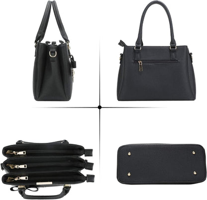KKXIU Trendy Tote Bag for Women Lightweight Oxford Big Capacity Shoulder Purses and Handbags