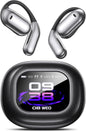 AI Translation Earbuds Language Bluetooth 5.4 Headphones Translator for 144 Languages & Accents Online Translation,Translator Earpiece with Bluetooth & APP for Travel/Business/Learning, Ebony Black