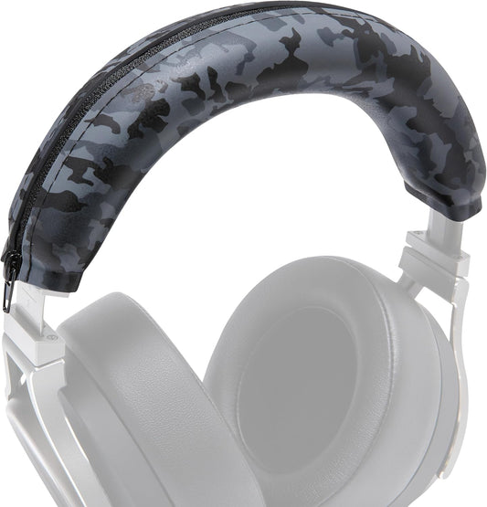 WC BandZ Virtuoso V2 - Silicone Headband Cover for Corsair Virtuoso Headphones by Wicked Cushions | Machine Washable, No More Flaking Leather | for Virtuoso Wireless, XT, and SE | Black Camo