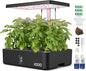 iDOO 12Pods Hydroponics Growing System, for Women, Indoor Herb Garden Kit with LED Grow Light, Smart Garden Planter Grower for Home Kitchen, Automatic Timer Germination Kit (No Seeds)