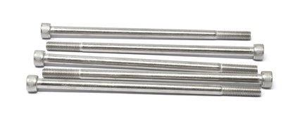 iexcell 25 Pcs M6 x 20mm Thread Pitch 1 mm Stainless Steel 304 Hex Socket Head Cap Screws Bolts Kit