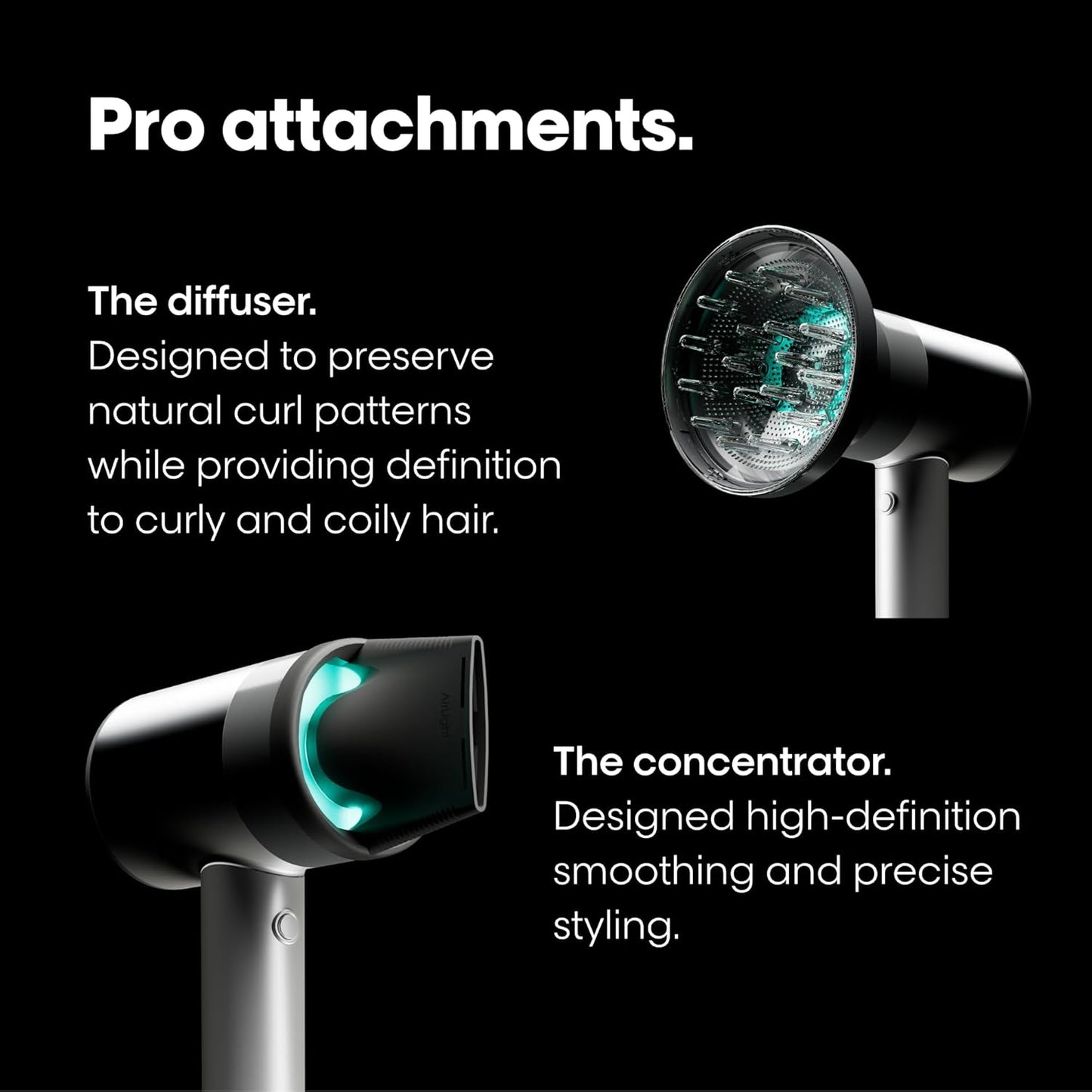 L'Oréal Professionnel AirLight Pro, Professional Hair Dryer Powered by Infrared-Light Technology and Wind, Fast Drying Without Heat Damage, Approved by Hair Pros, For All Hair Types