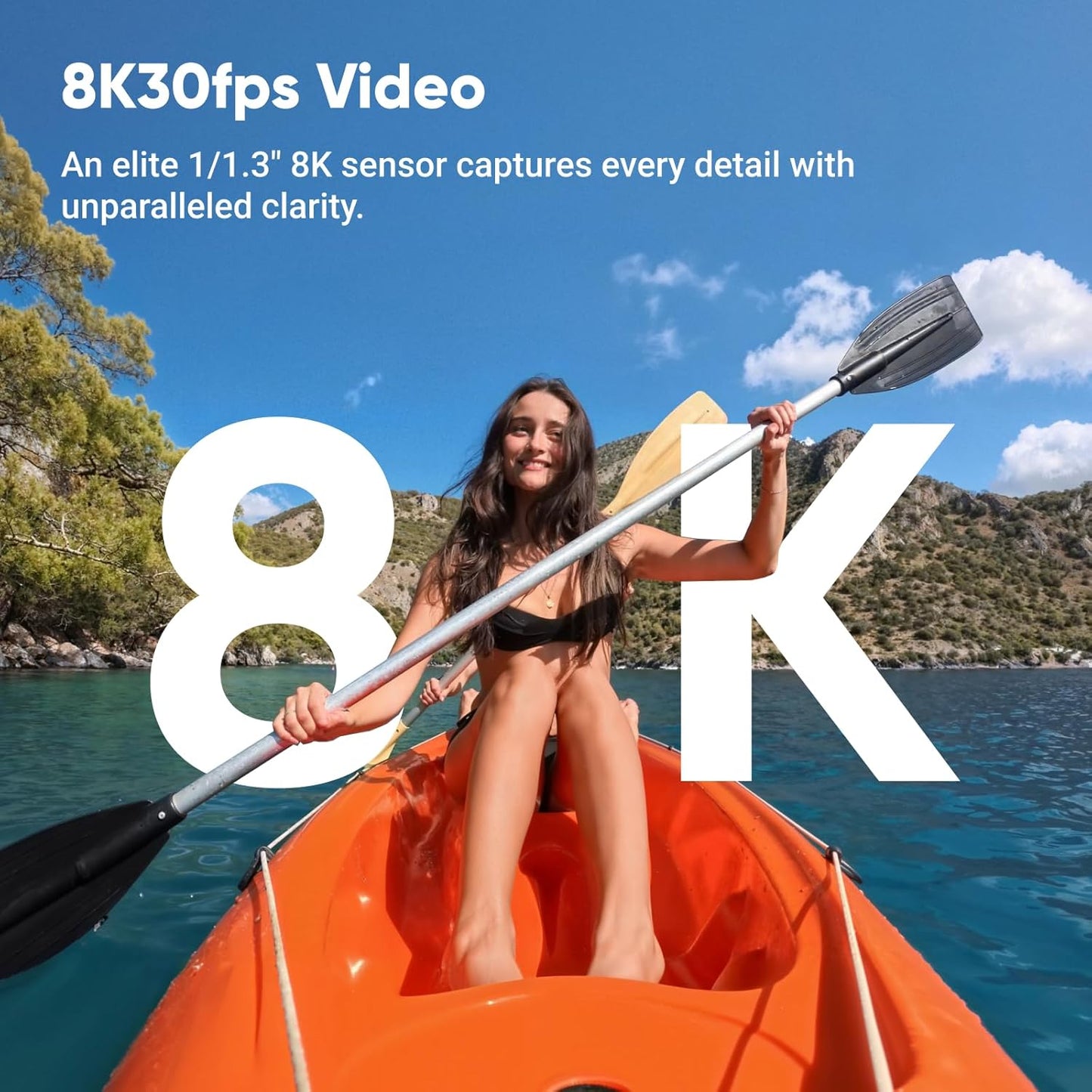 Insta360 Ace Pro 2 Standard Bundle - 8K Waterproof Action Camera Co-Engineered with Leica, 1/1.3" Sensor, Dual AI Chip, Leading Low Light, Superior Audio, Flip Screen & AI Editing for Vlogs