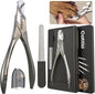Dog Nail Clippers - All Steel Material, Built-in Spring,Heavy Duty Dog Nail Trimmer Full Metal Razor Sharp Professional for All Dogs Cats with Thick Toena,Dog Nail Trimmers