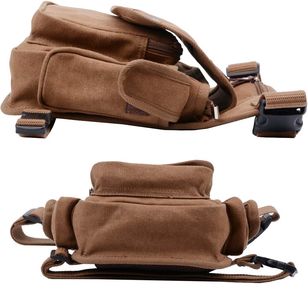 Motorcycle Drop Leg Bag Nylon Waist Pack for Men Women Travel Hiking Tactical Cycling Bike Ride Riding Crossbody Shoulder Fanny Pouch