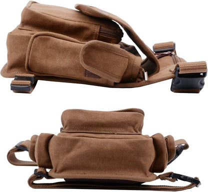 Motorcycle Drop Leg Bag Nylon Waist Pack for Men Women Travel Hiking Tactical Cycling Bike Ride Riding Crossbody Shoulder Fanny Pouch