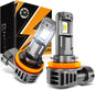 LED Fog Light Bulbs | High Brightness Fog Lamps | Vehicle Fog Light Replacement | Plug and Play Fog Lights | Universal Fit Fog Bulbs - PuriLite