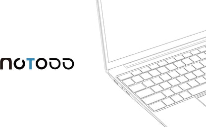 NOTODD Laptop 16" 12GB LPDDR4 512GB SSD Celeron N5095 Up to 2.9Ghz Quad-Core Win 11 PC 1920*1200 2K Screen Dual WIFI Support 2.5" HDD 1TB SSD Expand with Cooling Fan Numeric Keypad for Business-Blue