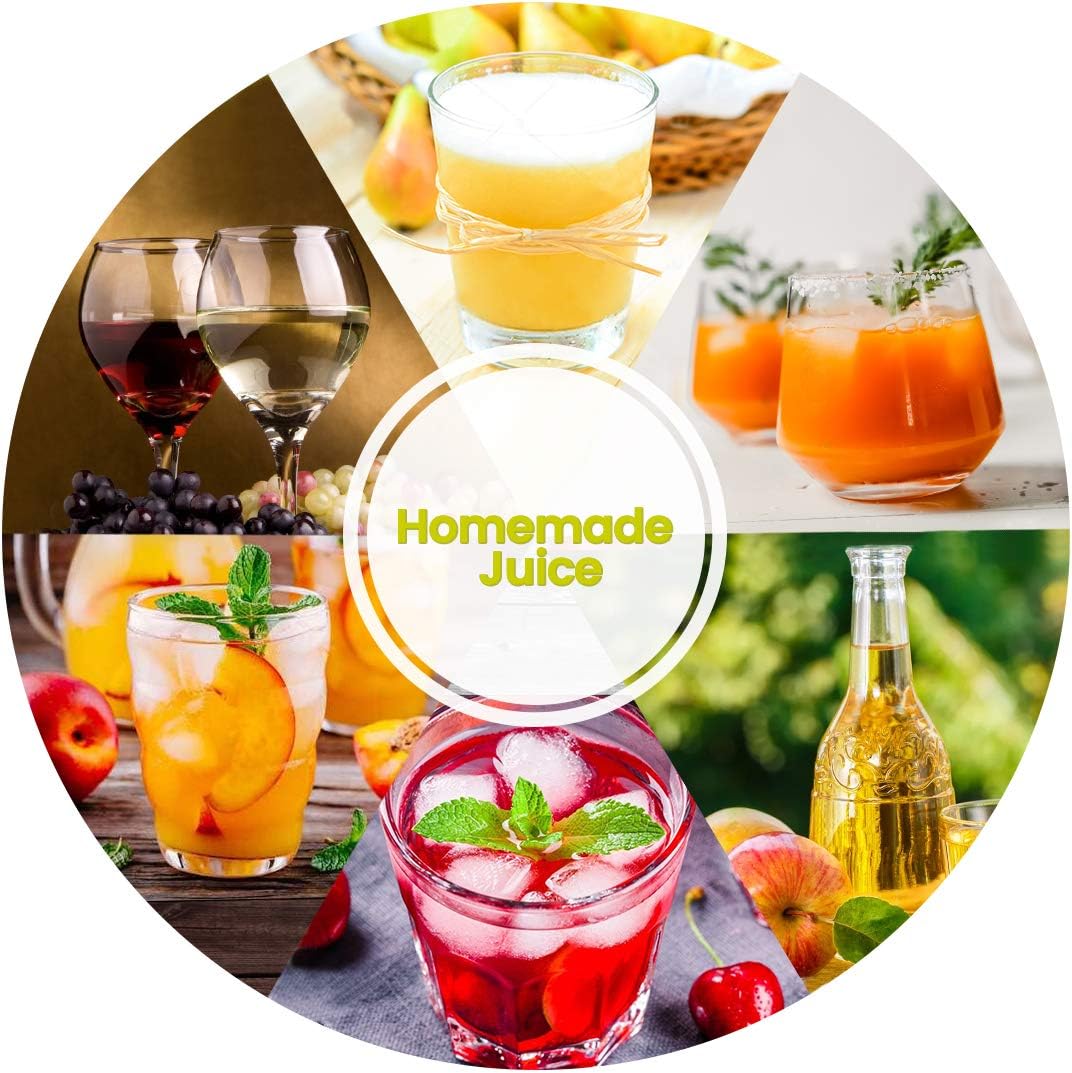 SQUEEZE master Fruit Apple Wine Classic Crusher -7 Litre/1.8Gallon Manual Grinder- Large Stainless Steel-Red