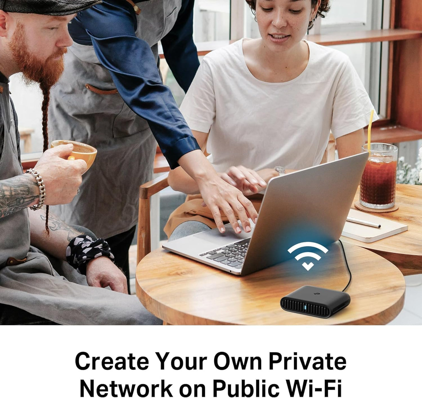 TP-Link Dual-Band WiFi 6 AX3000 Travel Router (TL-WR3002X) – Pocket-Sized, Multi-Gig, OpenVPN, WireGuard, USB 3.0, Phone Tethering, Public WiFi Sharing, Hotel/Cruise Ready, Multi-Mode