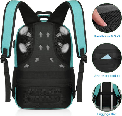 Backpack for Teen Girls,Boys School Backpack for Women with USB,College Backpack,Big Flower