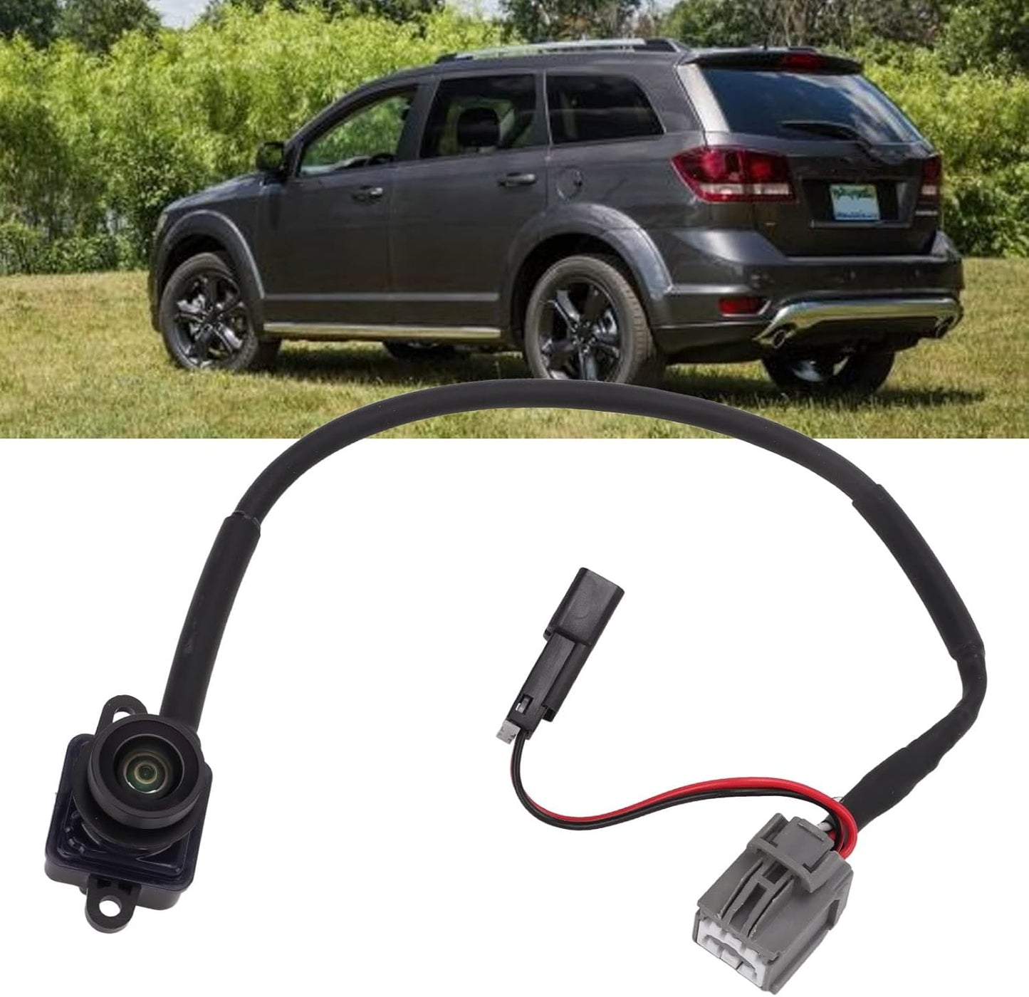 Rear View Reverse Camera Safe Parking Assist Camera 56054158ab Clear Image Ip68 Waterproof Replacement Journey 2011-2020