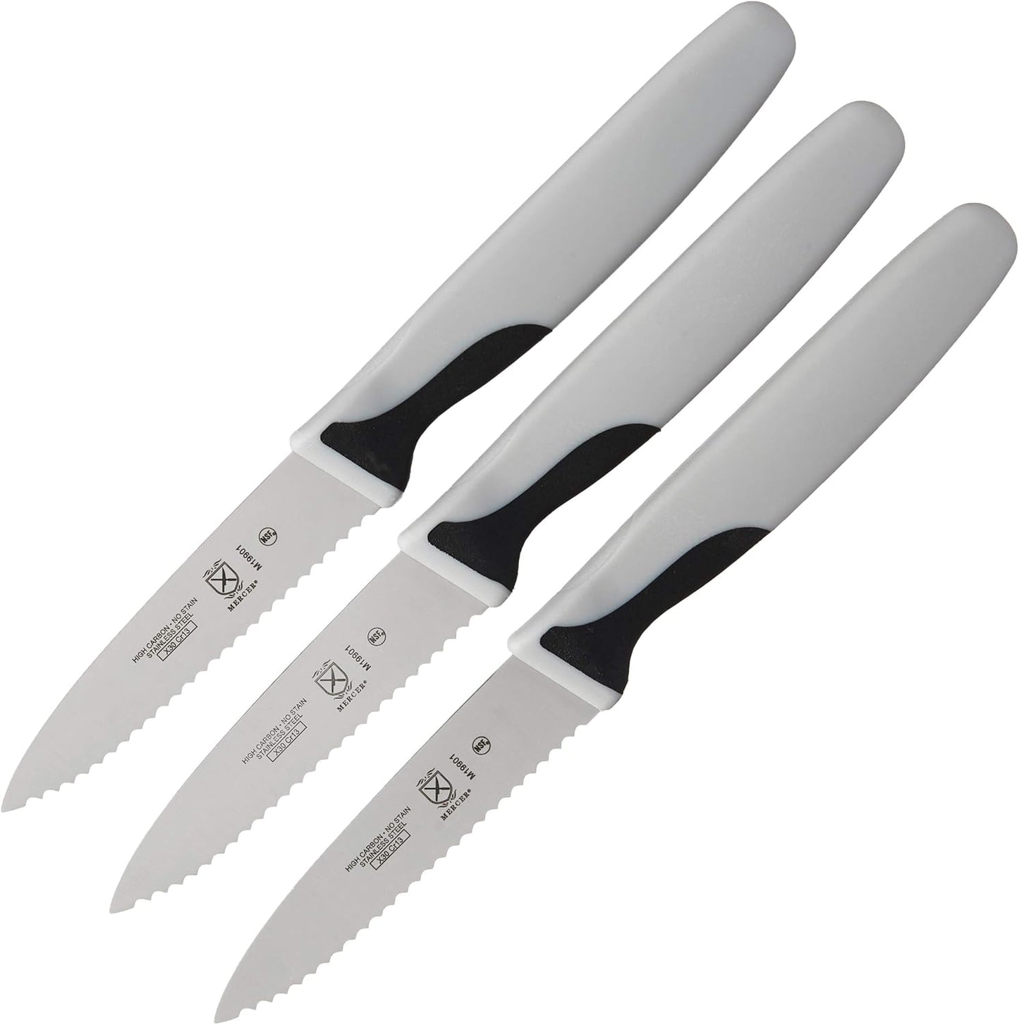 Mercer Culinary M23860 Millennia Black Handle, 8.5-Inch Narrow, Fillet Knife