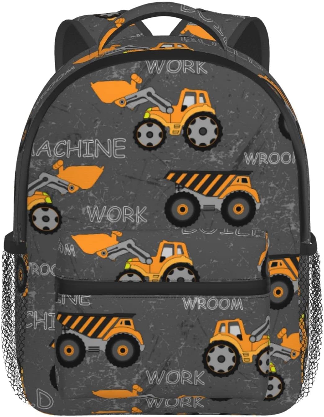 Toddler Backpack Construction Truck Tractor Kid Backpack for Boys Waterproof Bookbag Kindergarten Preschool sac a dos enfant