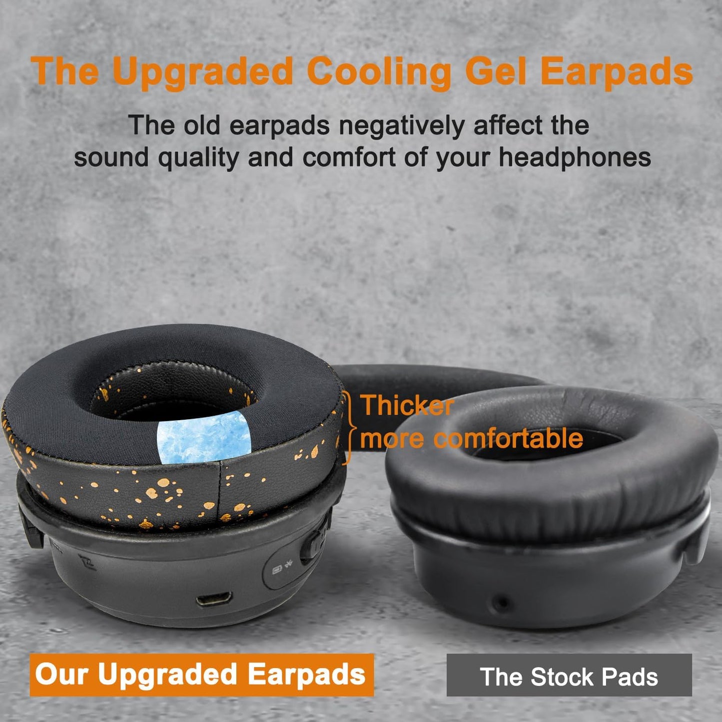 SoloWIT Earpads Cushions for Bose Headphones, Replacement Ear Pads for Bose QuietComfort 15 QC15 QC25 QC2 QC35/Ae2 Ae2i Ae2w/SoundTrue & SoundLink Around-Ear Series - QC25 PL Black&Blue