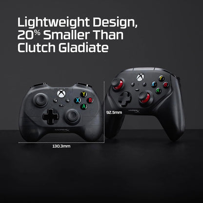 HyperX Clutch Gladiate – Wired Controller for Xbox One, Xbox Series X|S, PC, Officially Licensed by Xbox, Dual Trigger Locks, Programmable Buttons, Dual Rumble Motors