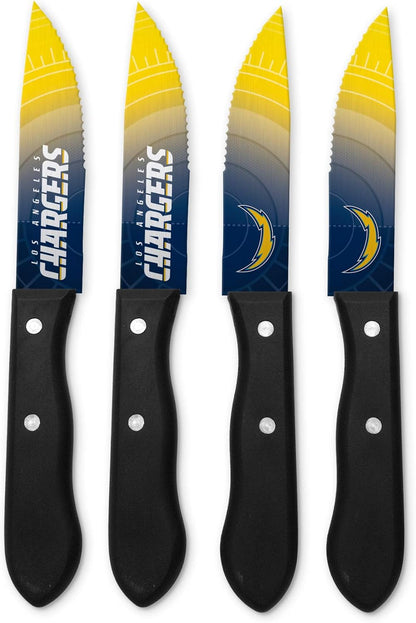 The Sports Vault by Inglasco NFL Chicago Bears Steak Knives