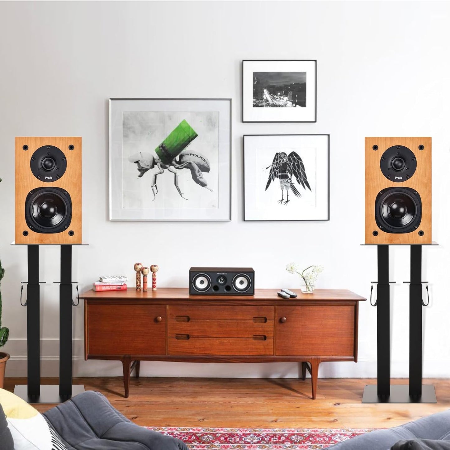 Purilite Select Adjustable Speaker Stands (Pair)