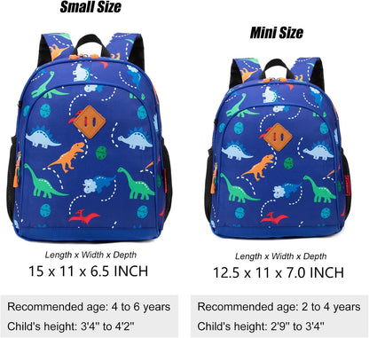 JinBeryl Kids Backpack for Toddler School Bag Small Size and Lightweight