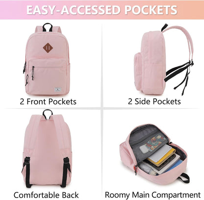 School Backpack for Kids,Lightweight Water Resistant Work Travel Backpack for Women Men Teens VONXURY