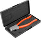 Key Cutter, 2-in-1 Tooth Key Cutting Pliers, Hard Alloy Steel Key Cutter Machine Tool, Multifunctional Manual Key Duplicate Pliers for Vehicle Car Door Keys, Chrome