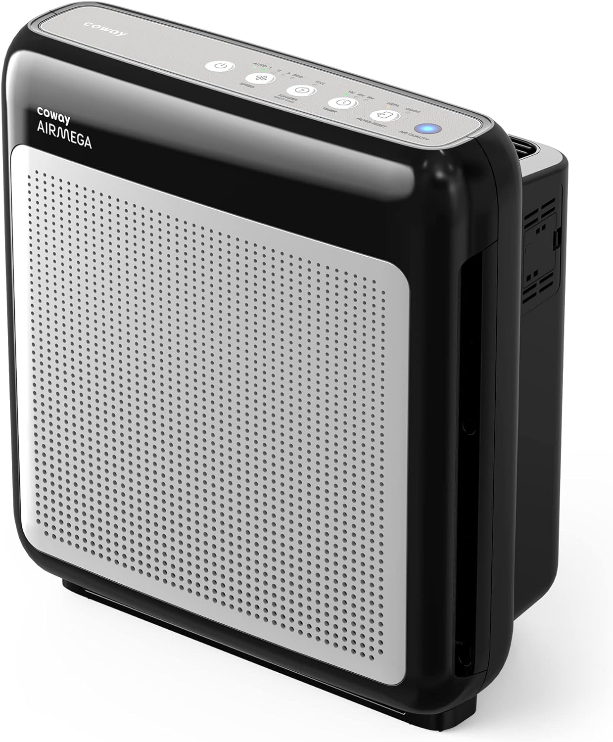 Coway Airmega AP-1512HH True HEPA Air Purifier with Air Quality Monitoring, Auto Mode, Timer, Filter Indicator, Eco Mode