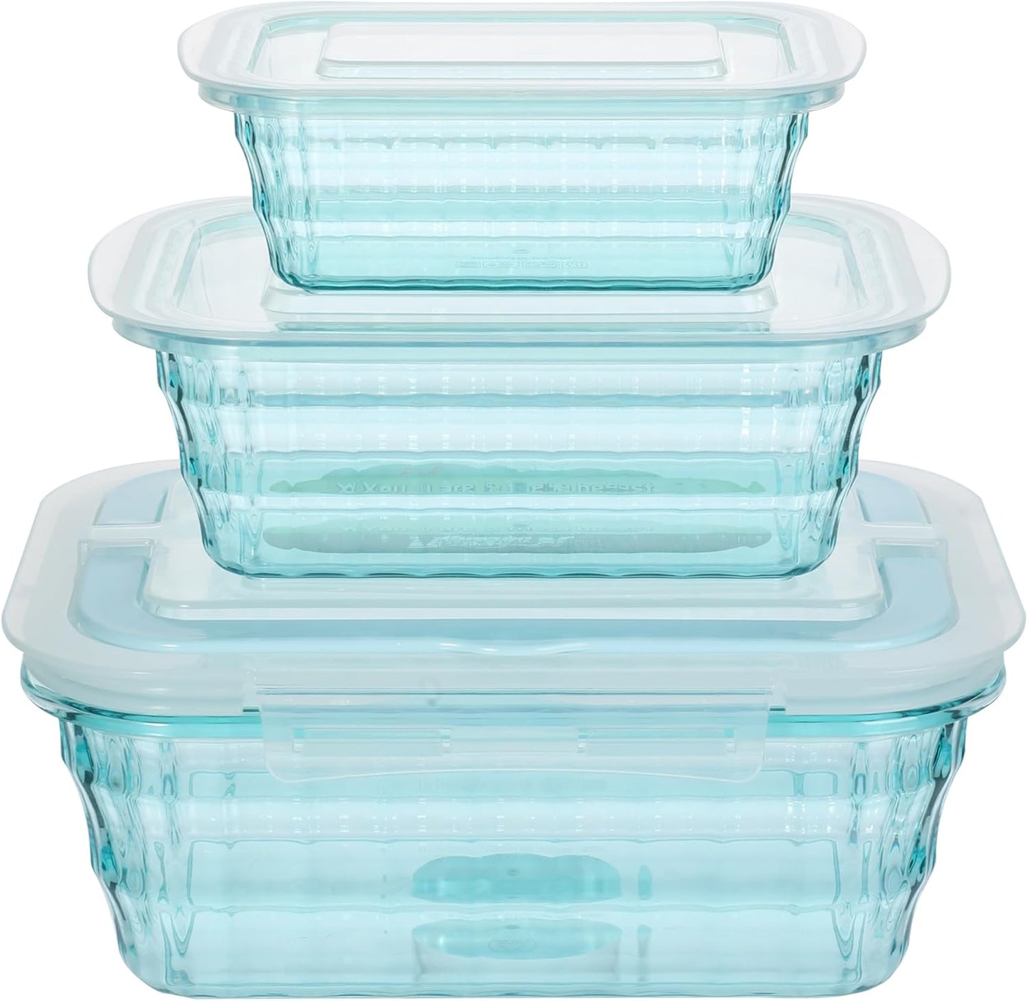 TaiuTaiuloo 3-Piece Salad Bowls with Lids & Handle, BPA Free Plastic Meal Prep Containers for Lunch, Kitchen Mixing & Serving Bowls for Salad, Snack, Fruit, Veggie, Pink